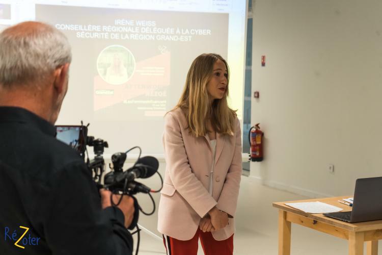 Irène Weiss Conseillère Régionale déléguée à la cybersécurité de la Région Grand-Est